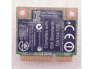 Bigfoot Killer N-1202 AR5B22 802.11a/b/g/n WiFi & Bluetooth 4.0 Card,CN-0CTJ7G Bigfoot Killer N-1202 AR5B22 802.11a/b/g/n WiFi & Bluetooth 4.0 Card,CN-0CTJ7G