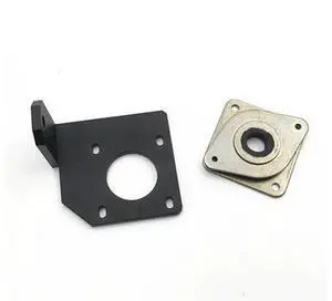 funssor Creality CR-10/CR-10S 3D printer aluminum Y stepper motor reinforcement mount plate and damper funssor Creality CR-10/CR-10S 3D printer aluminum Y stepper motor reinforcement mount plate and damper