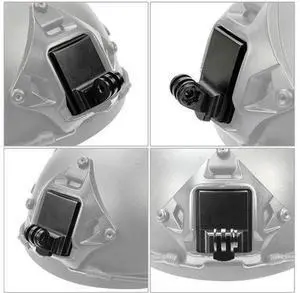 Metal Action Camera Helmet Holder Quick Release Fixing Mount Clip for Gopro Hero Metal Action Camera Helmet Holder Quick Release Fixing Mount Clip for Gopro Hero