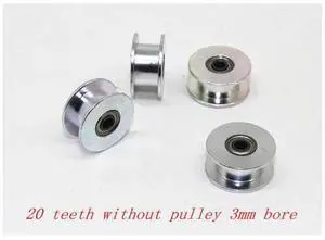 20 teeth pulley wheel driven wheel Perlin 20 2GT toothed gear bore 3mm for 3D printer accessories 20 teeth pulley wheel driven wheel Perlin 20 2GT toothed gear bore 3mm for 3D printer accessories