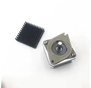 1set 42 NEMA17 stepper motor shock absorber with Heat Sink 3M sticker For DIY 3D printer CNC parts 1set 42 NEMA17 stepper motor shock absorber with Heat Sink 3M sticker For DIY 3D printer CNC parts