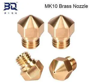 Embout en laiton pour imprimante 3D, filetage de 1.75mm, embout en laiton MK10, pièces pour imprimante 3d, Filament j-head Ender3, haute qualité Embout en laiton pour imprimante 3D, filetage de 1.75mm, embout en laiton MK10, pièces pour imprimante 3d, Filament j-head Ender3, haute qualité