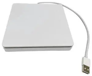 USB 2.0 Slim External 8X DVDRW DVD CD RW ROM Writer Burner Drive for Mac PC Laptop Desktop Tray Mount Portable White USB 2.0 Slim External 8X DVDRW DVD CD RW ROM Writer Burner Drive for Mac PC Laptop Desktop Tray Mount Portable White