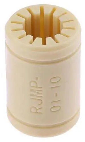 1pcs Solid Polymer LM10UU Bearing 10mm Plastic Shaft RJ4JP-01-10 for DIY RepRap Prusa Mendel 3D Printer 1pcs Solid Polymer LM10UU Bearing 10mm Plastic Shaft RJ4JP-01-10 for DIY RepRap Prusa Mendel 3D Printer
