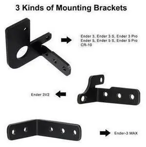 CREALITY 3D Printer Accessories For Ender-3/CR-10/ Ender-5 Auto-leveling CR BL Touch Sensor Bracket Plate Automatic Leveling Sen CREALITY 3D Printer Accessories For Ender-3/CR-10/ Ender-5 Auto-leveling CR BL Touch Sensor Bracket Plate Automatic Leveling Sen