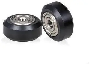 10pcs CNC Double bearing passive solid wheel pulley Creality CR-10/Ender 3D parts Embedded Bearing Pulley 625bearing 10pcs CNC Double bearing passive solid wheel pulley Creality CR-10/Ender 3D parts Embedded Bearing Pulley 625bearing