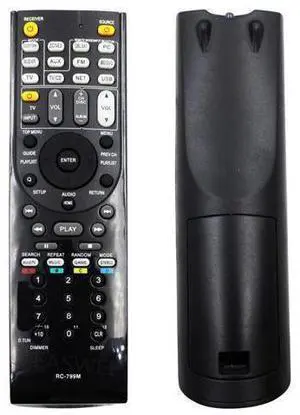 RC-799M para ONKYO TX-NR906 TX-SR806 HT-R520 RC-687M Receptor AV Control remoto RC-799M para ONKYO TX-NR906 TX-SR806 HT-R520 RC-687M Receptor AV Control remoto