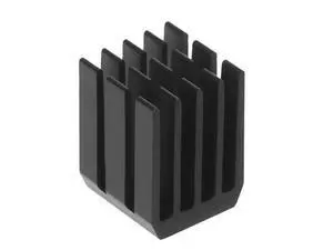 Mini dissipateur thermique en aluminium, 5 pièces, ailette de refroidissement pour moteur pas à pas, contrôleur d'imprimante 3D Mini dissipateur thermique en aluminium, 5 pièces, ailette de refroidissement pour moteur pas à pas, contrôleur d'imprimante 3D