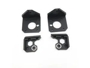 Prusa i3 MK3 3D printer upgrade aluminum Z mount kit metal Z axis bottom motor mount Z axis top kit Prusa i3 MK3 3D printer upgrade aluminum Z mount kit metal Z axis bottom motor mount Z axis top kit