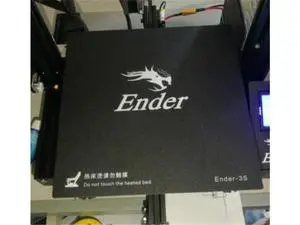 1pc 235x235mm black Heated bed For Creality ENDER-3S 3D Printer Sticker Build Sheet build plate tape with 3M Backing 1pc 235x235mm black Heated bed For Creality ENDER-3S 3D Printer Sticker Build Sheet build plate tape with 3M Backing