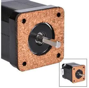 1/5pcs Nema 17 Stepper Motor Damper 3mm thickness Cork Gasket Damper Nema17 42 Stepper / Isolator for 3D Printer 1/5pcs Nema 17 Stepper Motor Damper 3mm thickness Cork Gasket Damper Nema17 42 Stepper / Isolator for 3D Printer