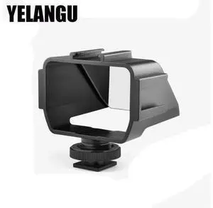 YELANGU Camera Selfie Vlogging Flip Screen with Cold Shoe Bracket Mount Stand YELANGU Camera Selfie Vlogging Flip Screen with Cold Shoe Bracket Mount Stand