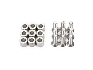 1Set /9pcs 6x6x3mm Aluminum Spacer With 9pcs M3 Screws And Wrench As Gift For Prusa MK3 Heated Bed 6x6x3t Spacer 1Set /9pcs 6x6x3mm Aluminum Spacer With 9pcs M3 Screws And Wrench As Gift For Prusa MK3 Heated Bed 6x6x3t Spacer