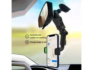 Universal Car Rearview Mirror Phone Holder Multi-Function Gps Seat Bracket Cell Phone Clamp Universal Car Rearview Mirror Phone Holder Multi-Function Gps Seat Bracket Cell Phone Clamp