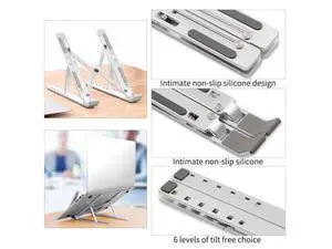 Adjustable Laptop Stand Folding Portable Lapdesk For Laptop Office Lapdesk Foldable Ergonomic Notebook Stand Bracket Holder Adjustable Laptop Stand Folding Portable Lapdesk For Laptop Office Lapdesk Foldable Ergonomic Notebook Stand Bracket Holder