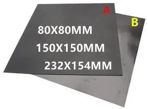 1pc Magnetic Print Bed Tape 80/150/300mm Square Build Plate Tape Surface Flex Plate 1pc Magnetic Print Bed Tape 80/150/300mm Square Build Plate Tape Surface Flex Plate