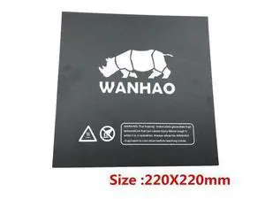 1pc 220/214/200mm black Heated bed For Wanhao i3 Anet A8 A6 3D Printer Sticker Build Sheet build plate tape with 3M Backing 1pc 220/214/200mm black Heated bed For Wanhao i3 Anet A8 A6 3D Printer Sticker Build Sheet build plate tape with 3M Backing