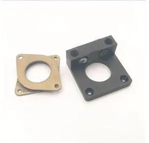 Funssor aluminum Creality CR-10 Z Motor Bracket CR-10/Tornado adjustable Z axis stepper motor mount damper Funssor aluminum Creality CR-10 Z Motor Bracket CR-10/Tornado adjustable Z axis stepper motor mount damper