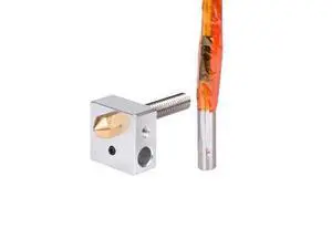 BIQU 3D printer parts MK8 Extruder hot end kit 0.4mm nozzle heating MK8 Extruder hot end DIY Accessories BIQU 3D printer parts MK8 Extruder hot end kit 0.4mm nozzle heating MK8 Extruder hot end DIY Accessories