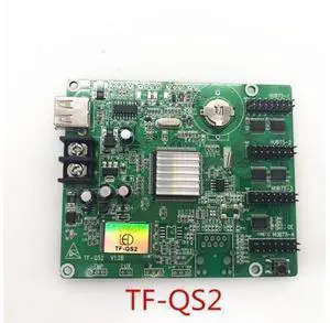 TF-QS2 USB Full color asynchronous LED control card supports 256*128 512*64 comes with 4*HUB75 TF-QS2 USB Full color asynchronous LED control card supports 256*128 512*64 comes with 4*HUB75