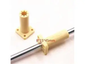 Funssor 1pcs Long square Type LMK8LUU Solid Polymer Linear Bushing LMH8LUU 8MM Reprap Prusa CNC DIY parts Funssor 1pcs Long square Type LMK8LUU Solid Polymer Linear Bushing LMH8LUU 8MM Reprap Prusa CNC DIY parts