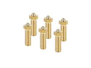 CREALITY 3D Printer Parts K8 Brass Volcano Extruder Nozzle Mix Size 0.6mm/0.8mm/1.0mm/1.2mmOringinal CREALITY 3D Printer Parts K8 Brass Volcano Extruder Nozzle Mix Size 0.6mm/0.8mm/1.0mm/1.2mmOringinal
