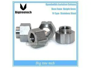 5PCS 3D printer parts Openbuilds eccentric column / isolation column hexagonal bore 5MM 6MM V groove stainless steel 3D0286 5PCS 3D printer parts Openbuilds eccentric column / isolation column hexagonal bore 5MM 6MM V groove stainless steel 3D0286