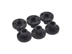 Funssor 5 Pcs Black TR8 Lead Screw POM nut TR8x2/TR8x4/TR8x8 Trapezoidal Screw Nuts Delrin Nuts 8mm Funssor 5 Pcs Black TR8 Lead Screw POM nut TR8x2/TR8x4/TR8x8 Trapezoidal Screw Nuts Delrin Nuts 8mm