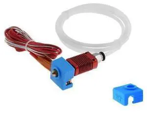 Funssor Creality CR-10/Ender hotend kit for Creality CR-10S 3D printer MK10 extrusion PTFE tube 0.4mm nozzle with silicone sock Funssor Creality CR-10/Ender hotend kit for Creality CR-10S 3D printer MK10 extrusion PTFE tube 0.4mm nozzle with silicone sock