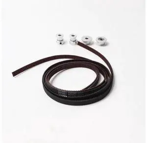 Prusa i3 MK2S/MK3 3d printer pulley, 2GT teeth pulley, X/Y axis timing belt GATES-LL-2GT synchronous belt GT2 Width 6MM Prusa i3 MK2S/MK3 3d printer pulley, 2GT teeth pulley, X/Y axis timing belt GATES-LL-2GT synchronous belt GT2 Width 6MM