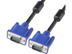 VGA to VGA Monitor Cable, 15 pin 1080P Full HD Male to Male Cor for Computer PC Laptop to Monitor Screen Projector with VGA Plug Port (33 Feet) VGA to VGA Monitor Cable, 15 pin 1080P Full HD Male to Male Cor for Computer PC Laptop to Monitor Screen Projector with VGA Plug Port (33 Feet)