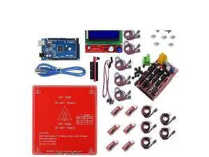 3D Printer Ramps 1.4 kit + Mega2560 + Heatbed mk2b + 12864 LCD Controller + DRV8825 + Mechanical Endstop+ Cables 3D Printer Ramps 1.4 kit + Mega2560 + Heatbed mk2b + 12864 LCD Controller + DRV8825 + Mechanical Endstop+ Cables