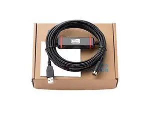 for USB-H2U PLC Programming Cable H0U H1U H2U Series Data Download Cable Black FTDI Chip for USB-H2U PLC Programming Cable H0U H1U H2U Series Data Download Cable Black FTDI Chip