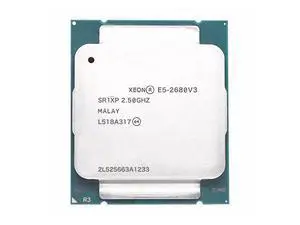 CPU forXeon E5 2680 V3 Processor SR1XP 2.5Ghz 12 c 30MB Socket forLGA 2011-3 CPU E5 2680V3 CPU E5-2680V3 CPU forXeon E5 2680 V3 Processor SR1XP 2.5Ghz 12 c 30MB Socket forLGA 2011-3 CPU E5 2680V3 CPU E5-2680V3