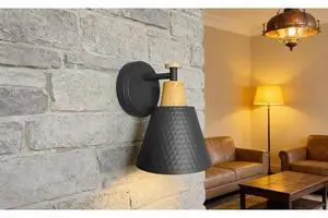 Honeycomb Wall Lamp with Led Light, Hammered Metal Shade, Black, 5.9 X 7.9 in, Vintage Industrial Style, Nordic Bedside Lamp for Bedroom and Hallway Honeycomb Wall Lamp with Led Light, Hammered Metal Shade, Black, 5.9 X 7.9 in, Vintage Industrial Style, Nordic Bedside Lamp for Bedroom and Hallway
