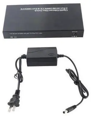 Compatible with 1.25 Gigabit Modules: Gigabit Ethernet Fiber Switch with 1.25G Port and 10/100/1000Mbps Electrical Port - Iron Housing Fiber Transceiver - Range 550m to 10km. Compatible with 1.25 Gigabit Modules: Gigabit Ethernet Fiber Switch with 1.25G Port and 10/100/1000Mbps Electrical Port - Iron Housing Fiber Transceiver - Range 550m to 10km.