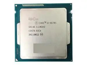 CPU c I5-4670S I5 4670S Processor Quad-Core forLGA1150 Desktop CPU 2 Working Properly Desktop Processor CPU c I5-4670S I5 4670S Processor Quad-Core forLGA1150 Desktop CPU 2 Working Properly Desktop Processor