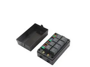 Car Relay Socket Box 12/15 Way Blade Fuse Holder for Automotive Central Electrical Box Multi-Channel Universal Engine (Color : 12 Way Realy Set) Car Relay Socket Box 12/15 Way Blade Fuse Holder for Automotive Central Electrical Box Multi-Channel Universal Engine (Color : 12 Way Realy Set)