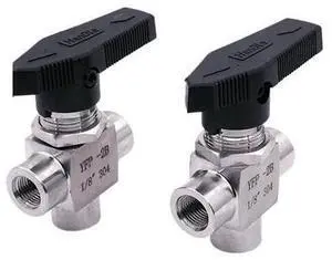 Three way female thread Ball valve G 1/2" DN10 stainless steel 304 high pressure high temperature 3 way ball valve Three way female thread Ball valve G 1/2" DN10 stainless steel 304 high pressure high temperature 3 way ball valve