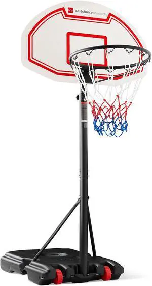 Canasta de baloncesto para niños con altura ajustable, tablero portátil con 2 ruedas, base rellenable, de 70.5 a 82.3 pulgadas de alto Canasta de baloncesto para niños con altura ajustable, tablero portátil con 2 ruedas, base rellenable, de 70.5 a 82.3 pulgadas de alto