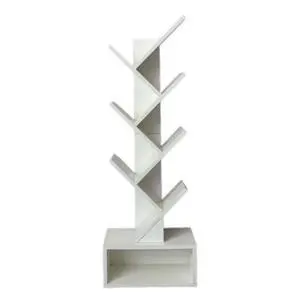 Tree-shaped bookshelf, creative multi-tiered wall-mounted storage rack for living room, bedroom, home office, and children's picture book organization Tree-shaped bookshelf, creative multi-tiered wall-mounted storage rack for living room, bedroom, home office, and children's picture book organization