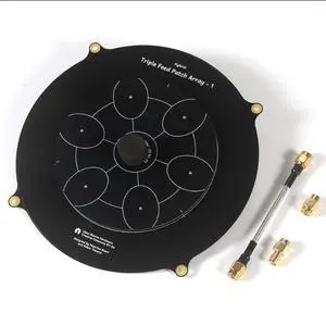 Array antenna - High-gain long-range FPV5.8G video transmission antenna - 150-200mm remote measurement and mapping tower antenna black Array antenna - High-gain long-range FPV5.8G video transmission antenna - 150-200mm remote measurement and mapping tower antenna black