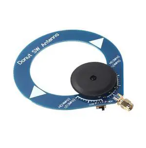 New version of doughnut antennas: shortwave antenna, AM, MW/SW, mini ring-shaped small ring antenna blue New version of doughnut antennas: shortwave antenna, AM, MW/SW, mini ring-shaped small ring antenna blue