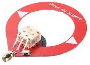 New version of doughnut antennas: shortwave antenna, AM, MW/SW, mini ring-shaped small ring antenna New version of doughnut antennas: shortwave antenna, AM, MW/SW, mini ring-shaped small ring antenna