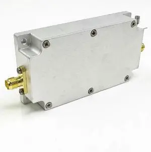 The 1250 MHz RF power amplifier outputs 15W with an gain of 40dB. The 1250 MHz RF power amplifier outputs 15W with an gain of 40dB.