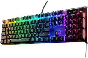 Apex 7 Mechanical Gaming Keyboard - OLED Smart Display - USB Passthrough and Media Controls - Tactile and Quiet - RGB Backlit Apex 7 Mechanical Gaming Keyboard - OLED Smart Display - USB Passthrough and Media Controls - Tactile and Quiet - RGB Backlit