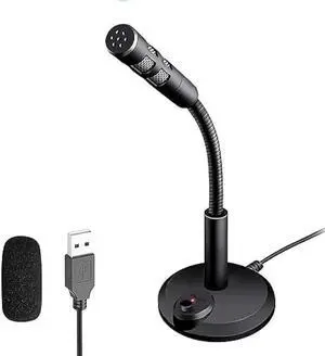 USB Computer Microphone,Plug and Play Desktop PC Laptop Microphone with Mute Button and LED Indicator for Streaming,Podcasting,Recording,Gaming,Skype,YouTube Mic for Mac or Window Black. USB Computer Microphone,Plug and Play Desktop PC Laptop Microphone with Mute Button and LED Indicator for Streaming,Podcasting,Recording,Gaming,Skype,YouTube Mic for Mac or Window Black.