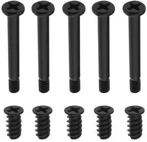 The Lord of the Tools 100PCS Computer Case Fan Screws Kit PC Fan Screws Housing Radiator Screws Computer Chassis Fan Components 50PCS #6-32x30mm & 50PCS M5x10mm Black The Lord of the Tools 100PCS Computer Case Fan Screws Kit PC Fan Screws Housing Radiator Screws Computer Chassis Fan Components 50PCS #6-32x30mm & 50PCS M5x10mm Black
