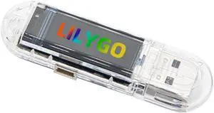 LILYGO T-Dongle-C5 ESP32-C5HR8 TTGO TF Card Development Board with 0.96 inch ST7735 IPS LCD LILYGO T-Dongle-C5 ESP32-C5HR8 TTGO TF Card Development Board with 0.96 inch ST7735 IPS LCD