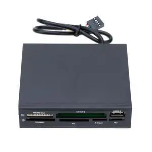 3.5" All in1 Desktop PC Memory Card Reader Internal Card Reader Micro SD Card Reader Memory Stick for Laptop Desktop Peripheral 3.5" All in1 Desktop PC Memory Card Reader Internal Card Reader Micro SD Card Reader Memory Stick for Laptop Desktop Peripheral